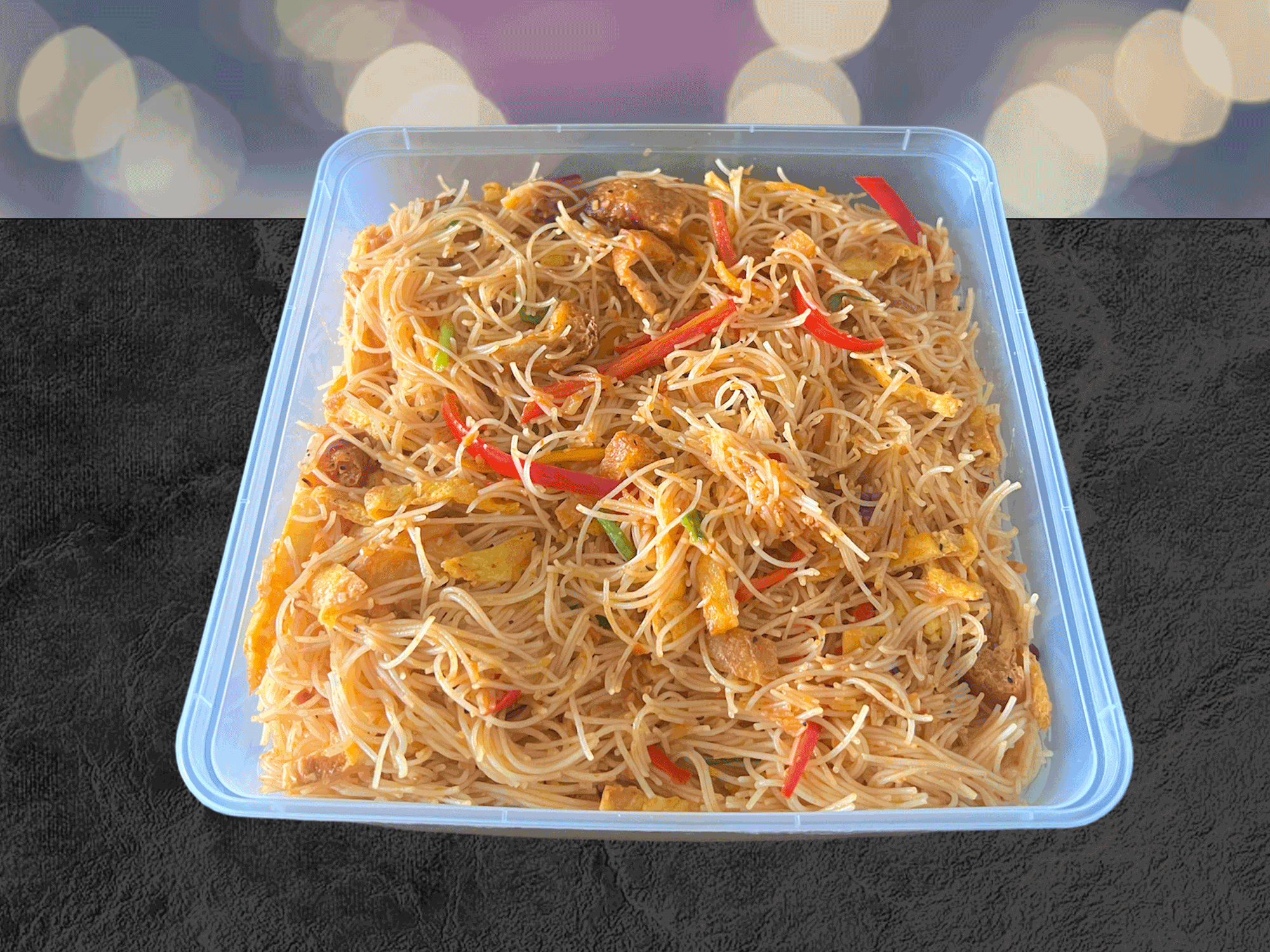 Fiery Red Fried Mee Siam
